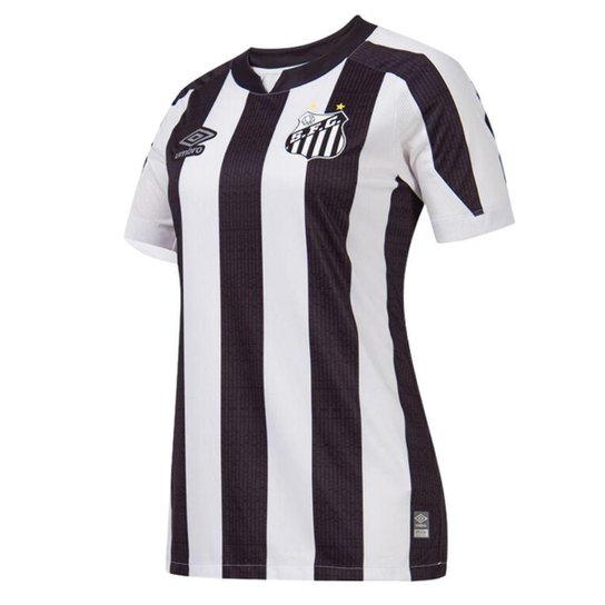 Camisa Feminina Umbro Santos II Listrada 2022