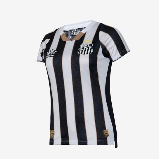 Camisa Feminina Umbro Santos Of. 2 2024 Jogadora