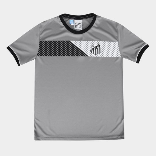Camisa Infantil Santos Braziline