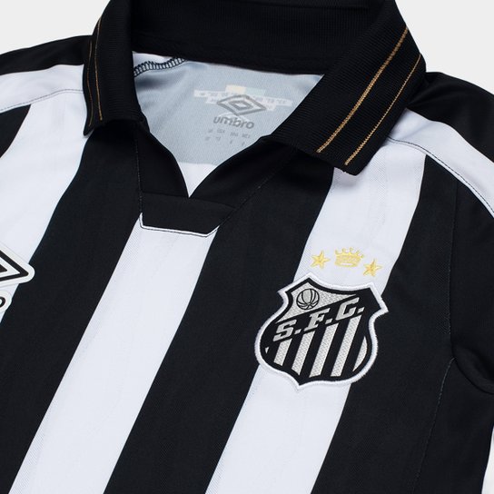 Camisa Infantil Santos II 26/27 s/n Umbro
