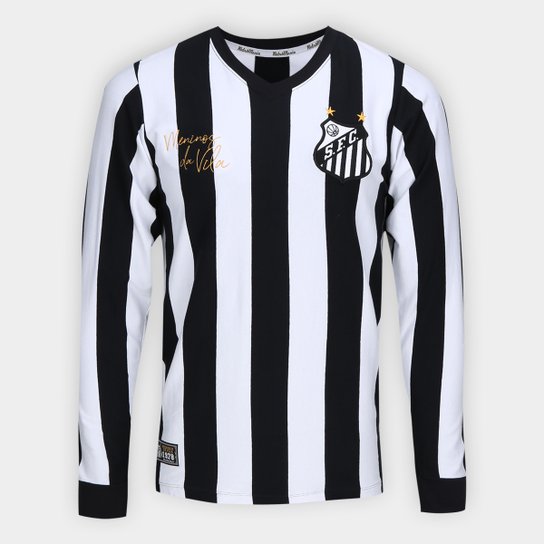Camisa Manga Longa Santos 1978 RetrôMania Masculina