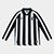 Camisa Manga Longa Santos II 26/27 Torcedor Umbro Masculina - Preto+Branco