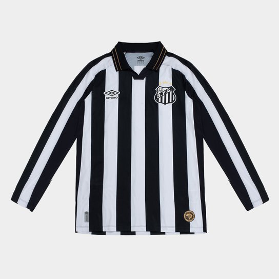 Camisa Manga Longa Santos II 26/27 Torcedor Umbro Masculina