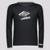 Camisa Manga Longa Umbro Basic Uv Juvenil Preta - Preto