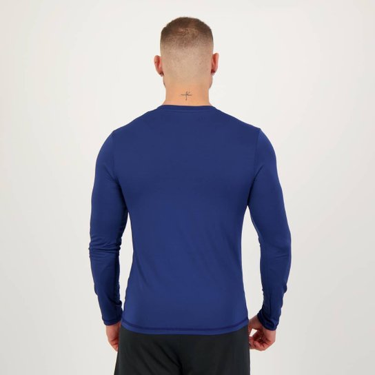 Camisa Manga Longa Umbro Diamond Touch Marinho