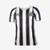 Camisa Masculina Umbro Santos Of.2 2024 Torcedor - Preto+Branco