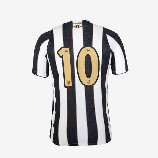 Camisa Masculina Umbro Santos Of.2 2024 Torcedor