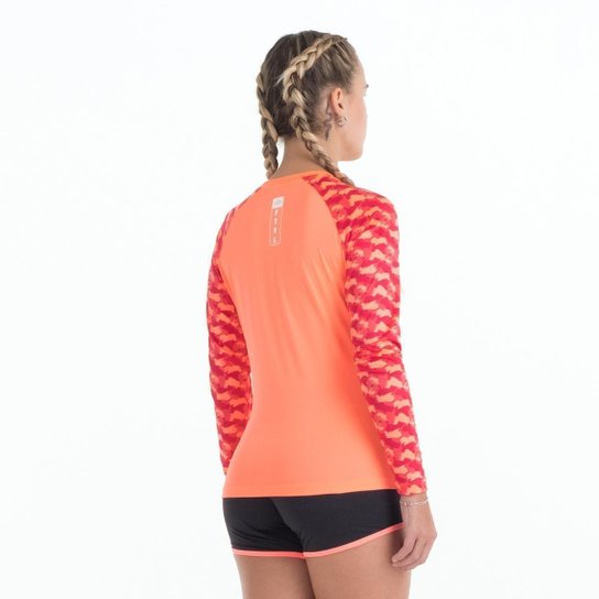 Camisa Ml Feminina Umbro Futevolei Graphic C.