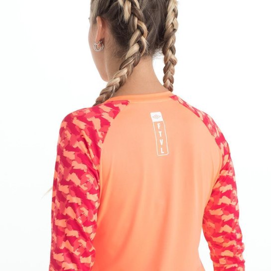 Camisa Ml Feminina Umbro Futevolei Graphic C.