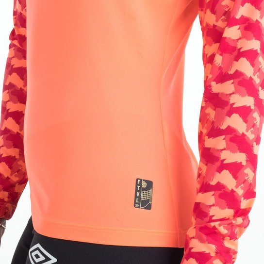 Camisa Ml Feminina Umbro Futevolei Graphic C.