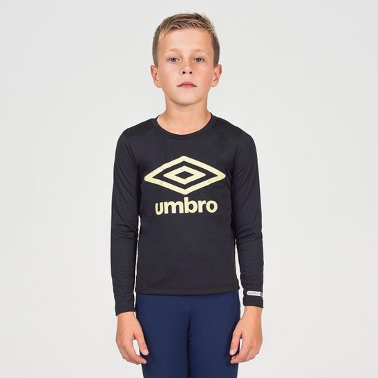 Camisa Ml Juvenil Umbro Basic Uv