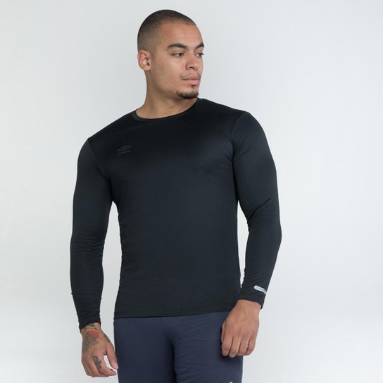 Camisa Ml Masculina Umbro Basic Uv