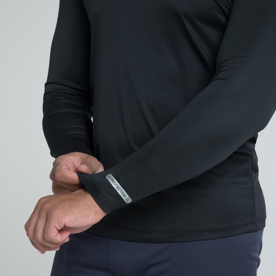 Camisa Ml Masculina Umbro Basic Uv