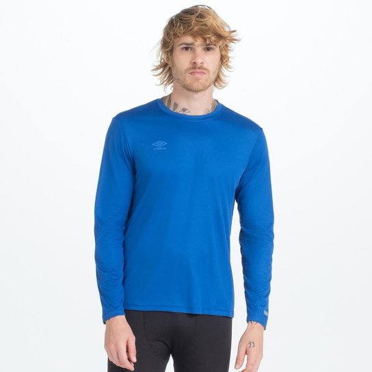 Camisa Ml Masculina Umbro Basic Uv