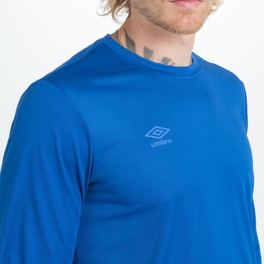 Camisa Ml Masculina Umbro Basic Uv