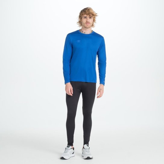 Camisa Ml Masculina Umbro Basic Uv