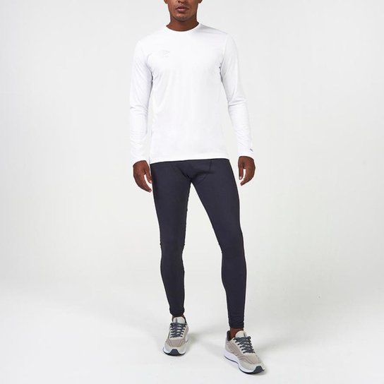 Camisa Ml Masculina Umbro Basic Uv