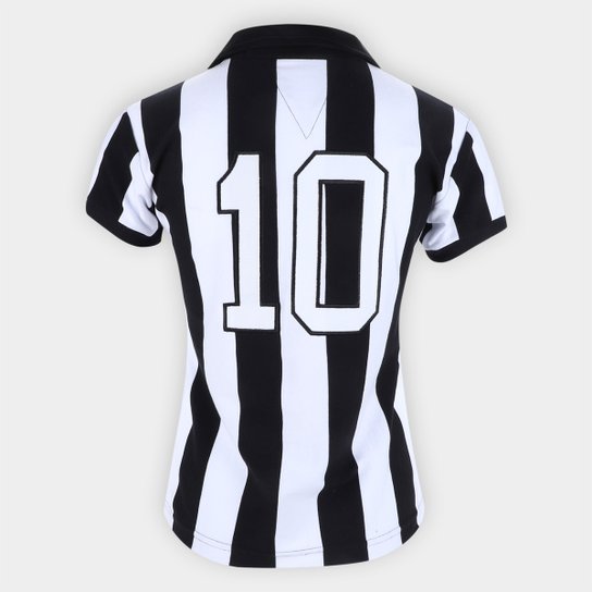 Camisa Polo Retrô Santos 1956 Athleta Feminina