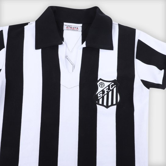 Camisa Polo Retrô Santos 1956 Athleta Feminina