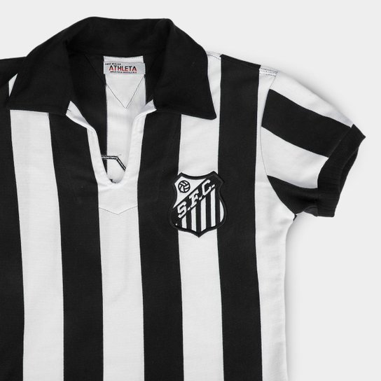 Camisa Polo Retrô Santos 1956 Athleta Feminina