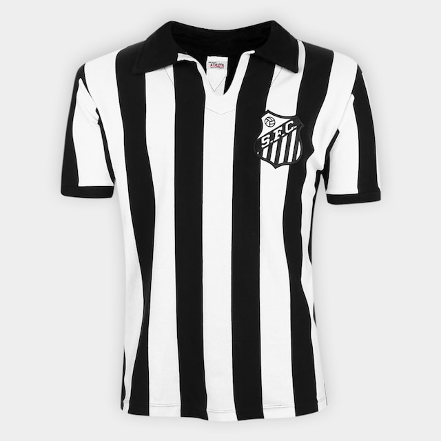 Camisa Polo Retrô Santos 1956 nº 10 Athleta Masculina