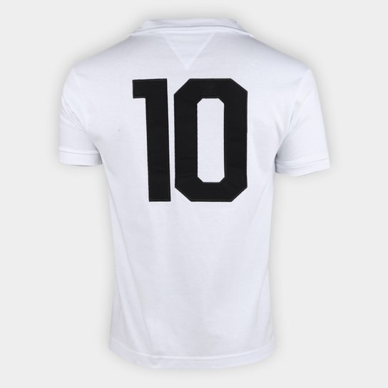 Camisa Polo Retrô Santos 62/63 N 10 Athleta Masculina