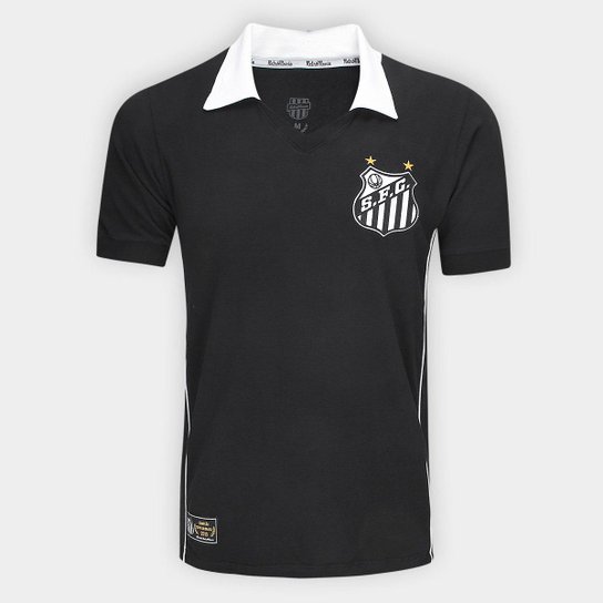 Camisa Polo Santos 2010 Retrômania Masculina