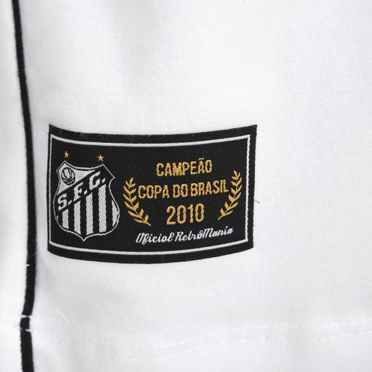 Camisa Polo Santos 2010 Retrômania Masculina