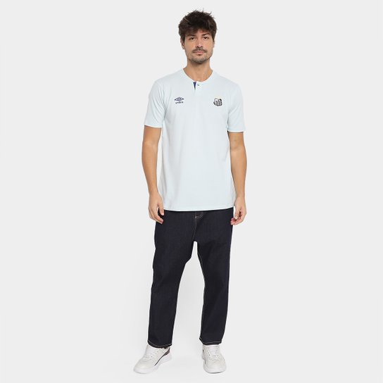 Camisa Polo Santos 2024 Viagem Umbro Masculina