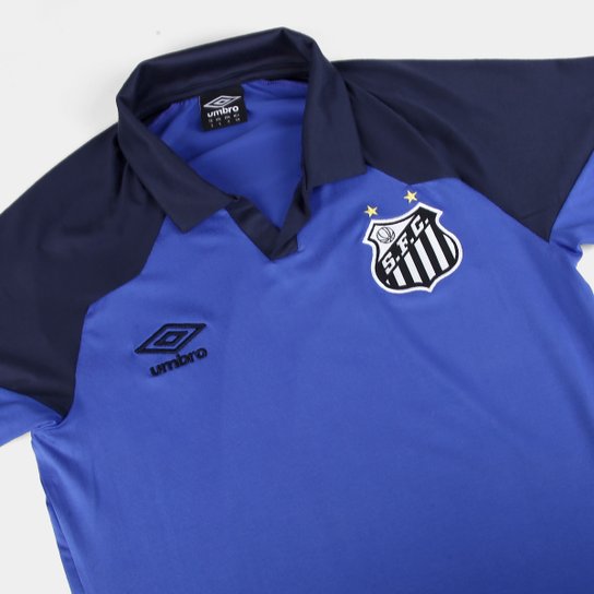 Camisa Polo Santos 23/24 Viagem Umbro Masculina