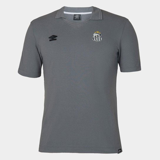Camisa Polo Santos 25/26 Viagem Umbro Masculina