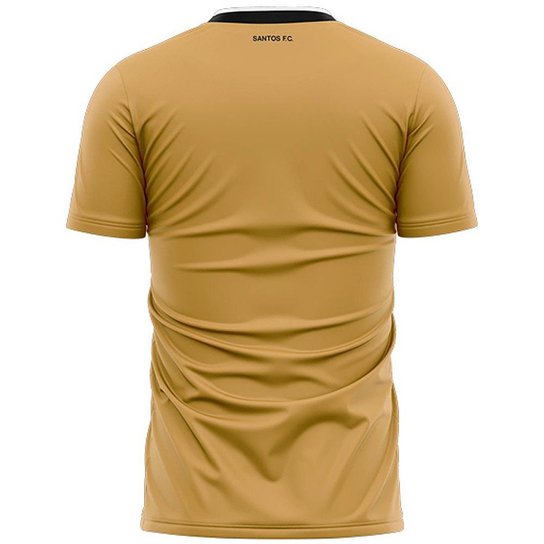 Camisa Polo Santos Dourada Breaks Masculina