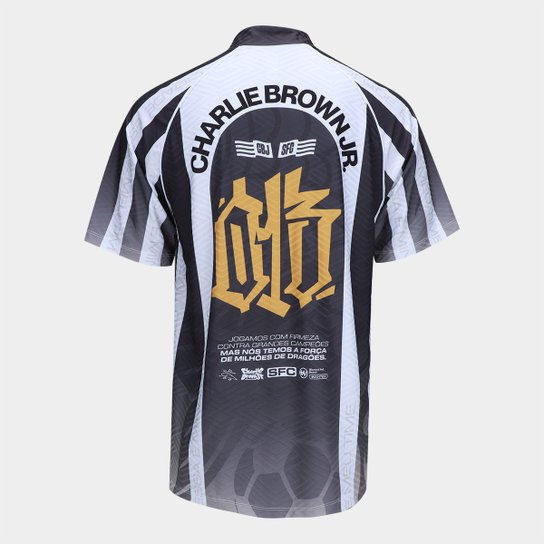 Camisa Polo Santos Eu Vim de Santos Masculina