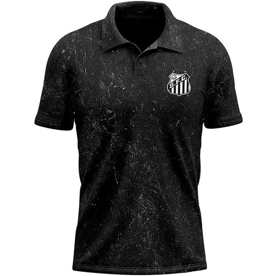 Camisa Polo Santos Grid Masculina