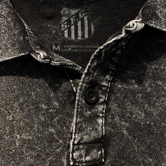 Camisa Polo Santos Grid Masculina