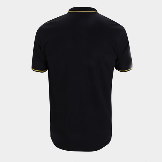 Camisa Polo Santos RetrôMania Ouro Vintage Masculina