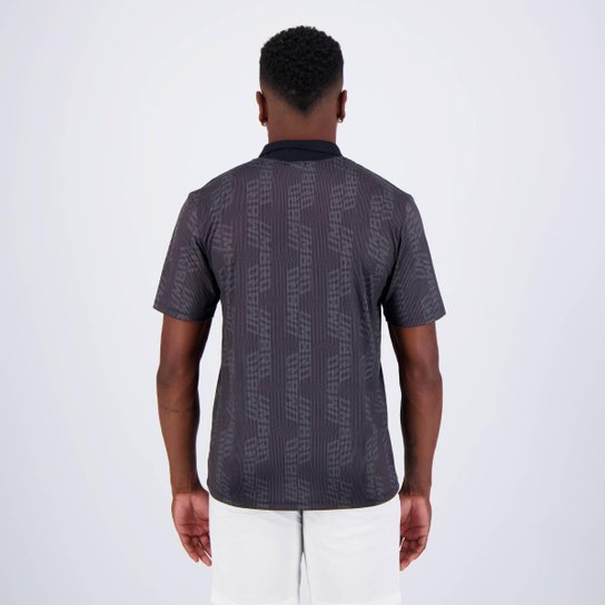 Camisa Polo Umbro Football Personality Manga Curta Masculina