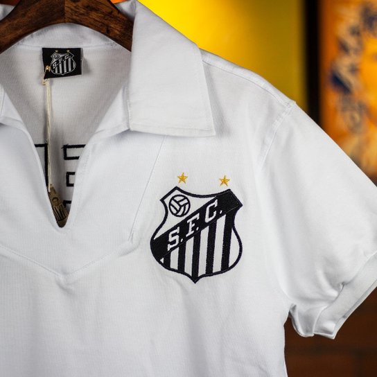 Camisa Retrô Santos Pelé Masculina