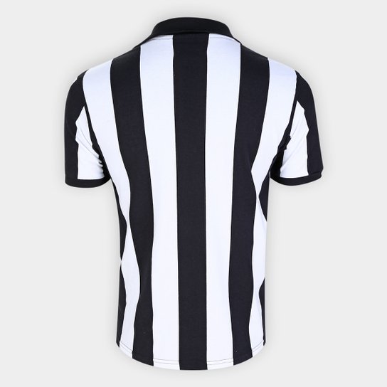 Camisa Santos 1963 Bi Mundial Listrada Retrômania Masculina