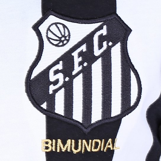Camisa Santos 1963 Bi Mundial Listrada Retrômania Masculina