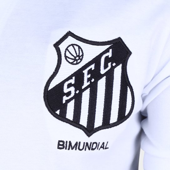 Camisa Santos 1963 Bi Mundial Retrômania Masculina