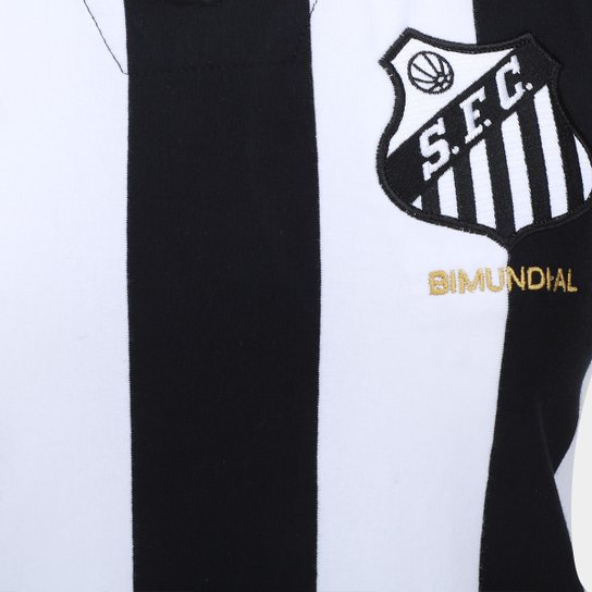 Camisa Santos 1963 Listrada Retrômania Feminina