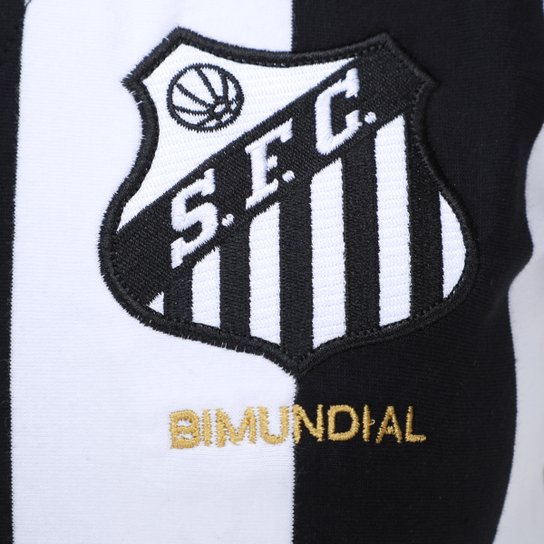 Camisa Santos 1963 Listrada Retrômania Feminina