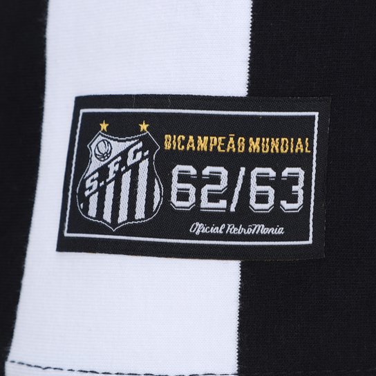 Camisa Santos 1963 Listrada Retrômania Feminina
