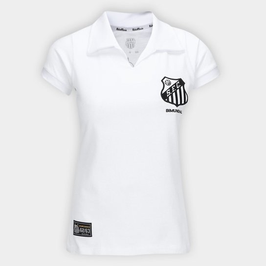 Camisa Santos 1963 Retrômania Feminina
