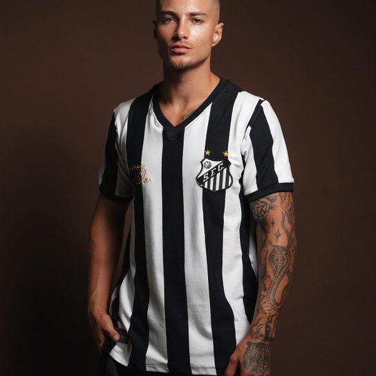 Camisa Santos 1978 Listrada