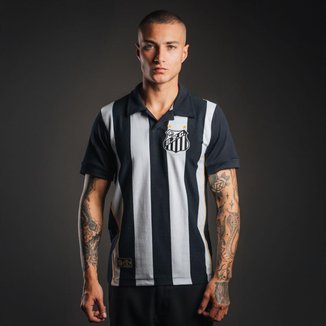 Camisa Santos 2010 Retrô Listrada Masculina