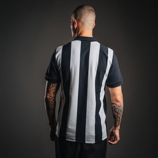 Camisa Santos 2010 Retrô Listrada Masculina