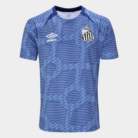 Camisa Santos 2024 s/n° Aquecimento Umbro Masculina