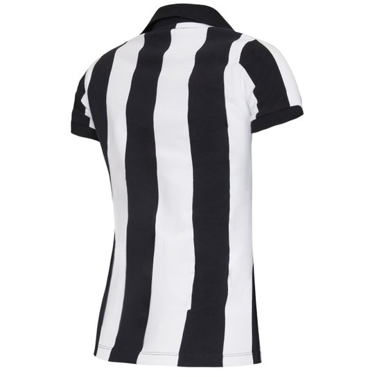 Camisa Santos Bi Mundial Retrô Listrada 62/63 Feminina